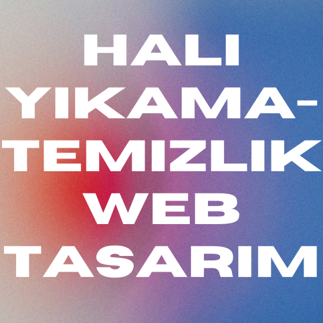 Halı Yıkama-Temizlik Web Tasarım