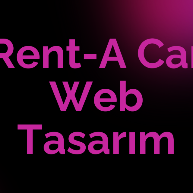 Rent-A Car Web Tasarım