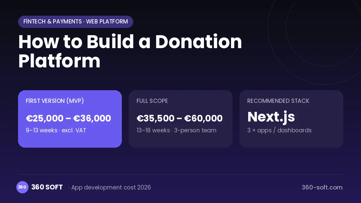 How to Build a Donation Platform