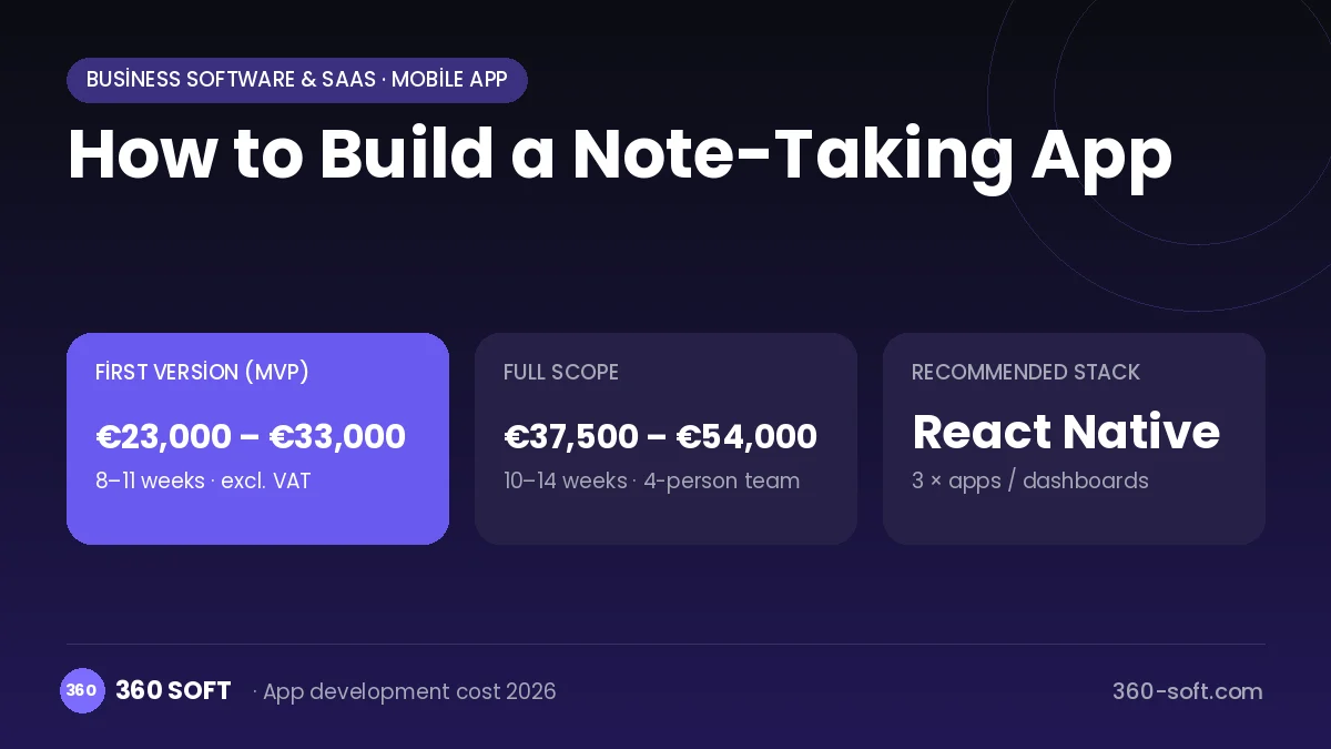 How to Build a Note-Taking App