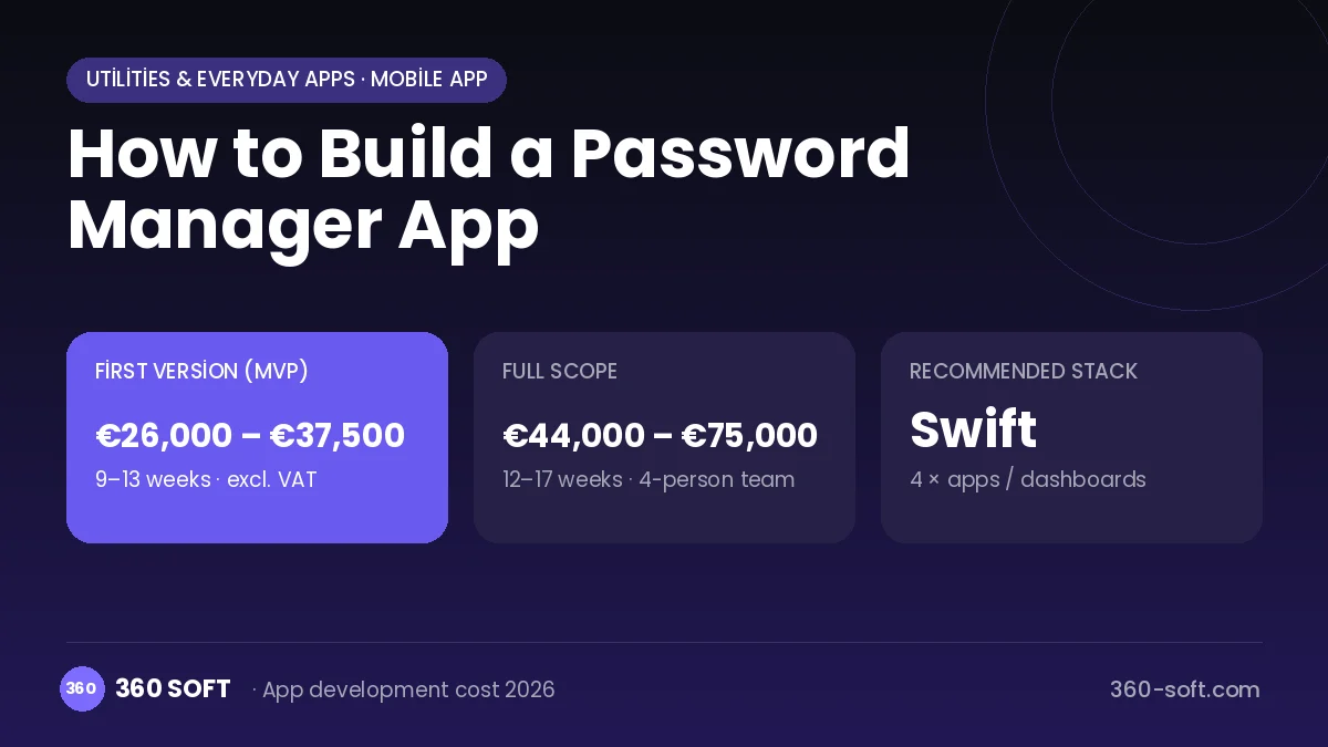 How to Build a Password Manager App