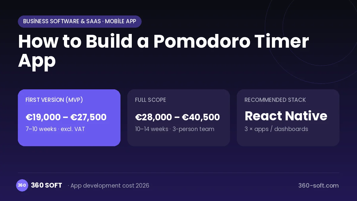 How to Build a Pomodoro Timer App