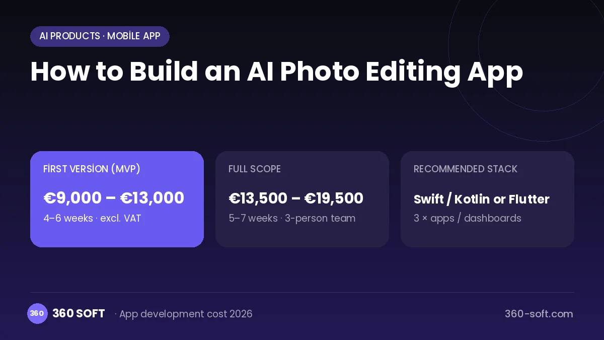 How to Build an AI Photo Editing App