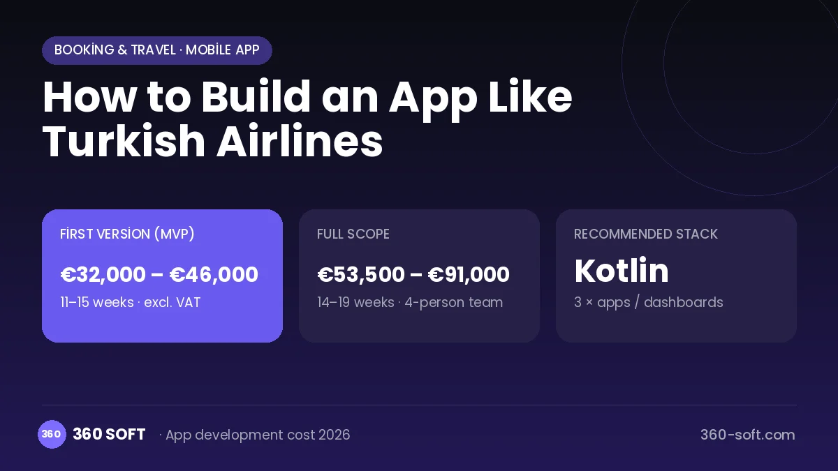 How to Build an App Like Turkish Airlines