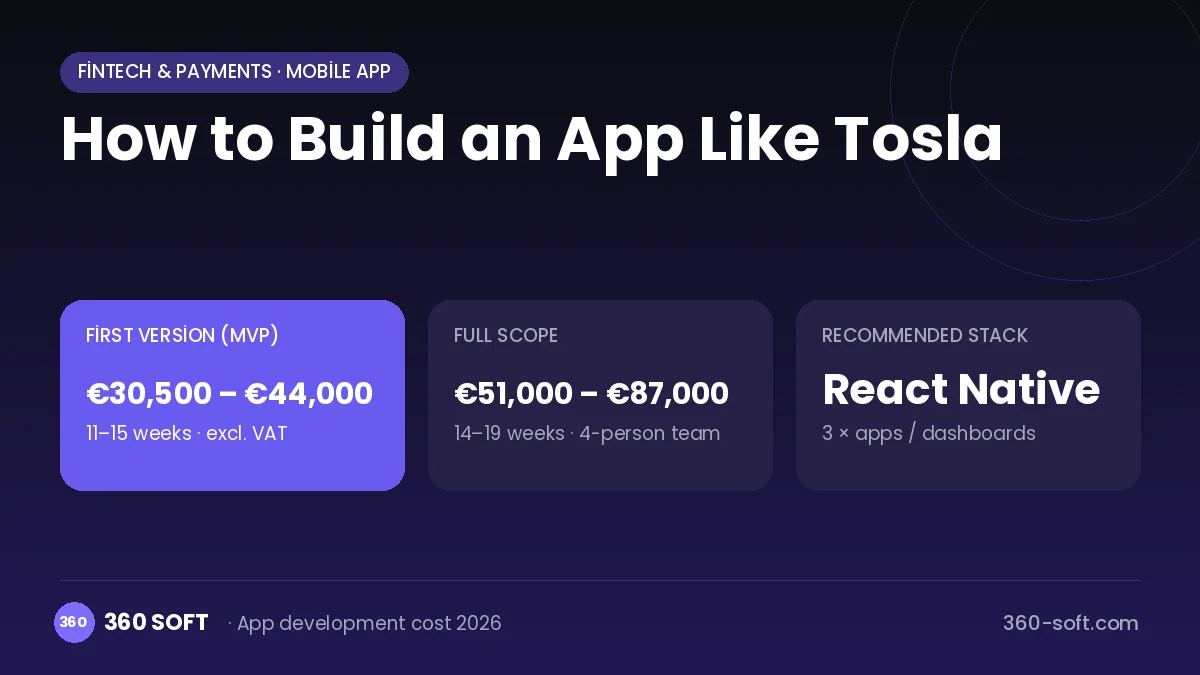 How to Build an App Like Tosla