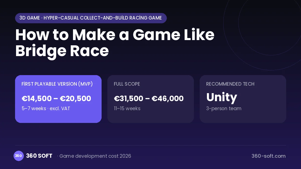 How to Make a Game Like Bridge Race