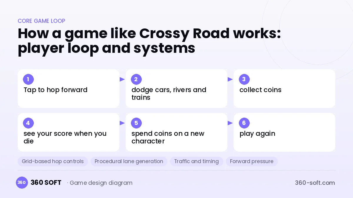 Systems you need to build a game like Crossy Road