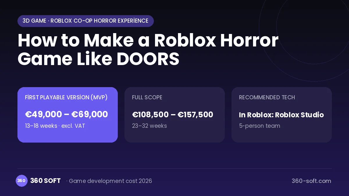 How to Make a Roblox Horror Game Like DOORS