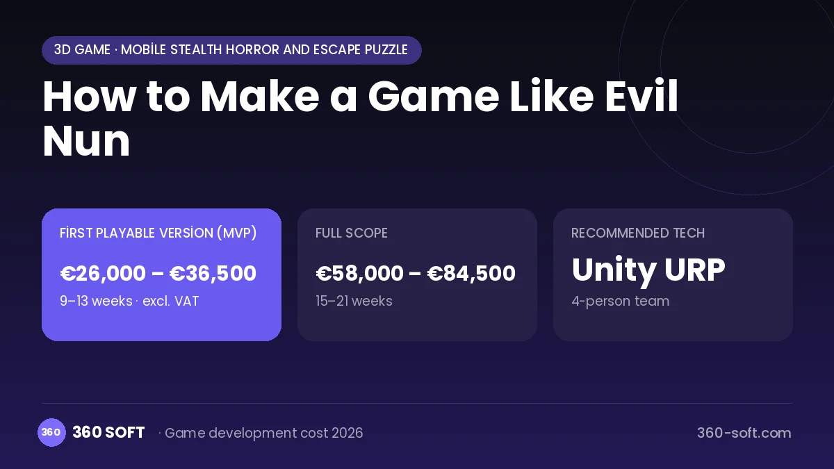 How to Make a Game Like Evil Nun
