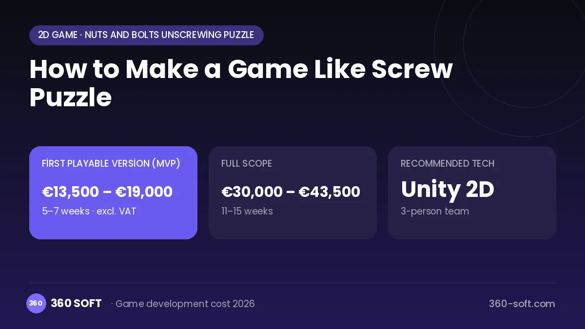 How to Make a Game Like Screw Puzzle