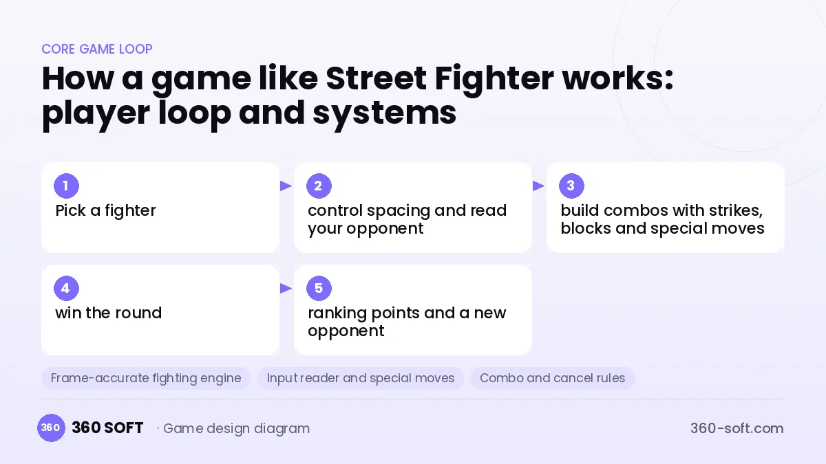 Systems you need to build a game like Street Fighter