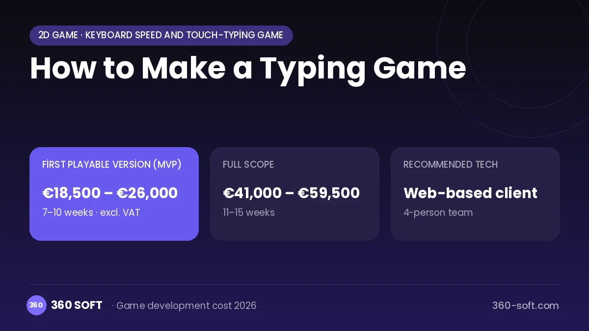 How to Make a Typing Game