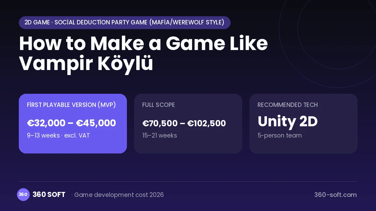 How to Make a Game Like Vampir Köylü