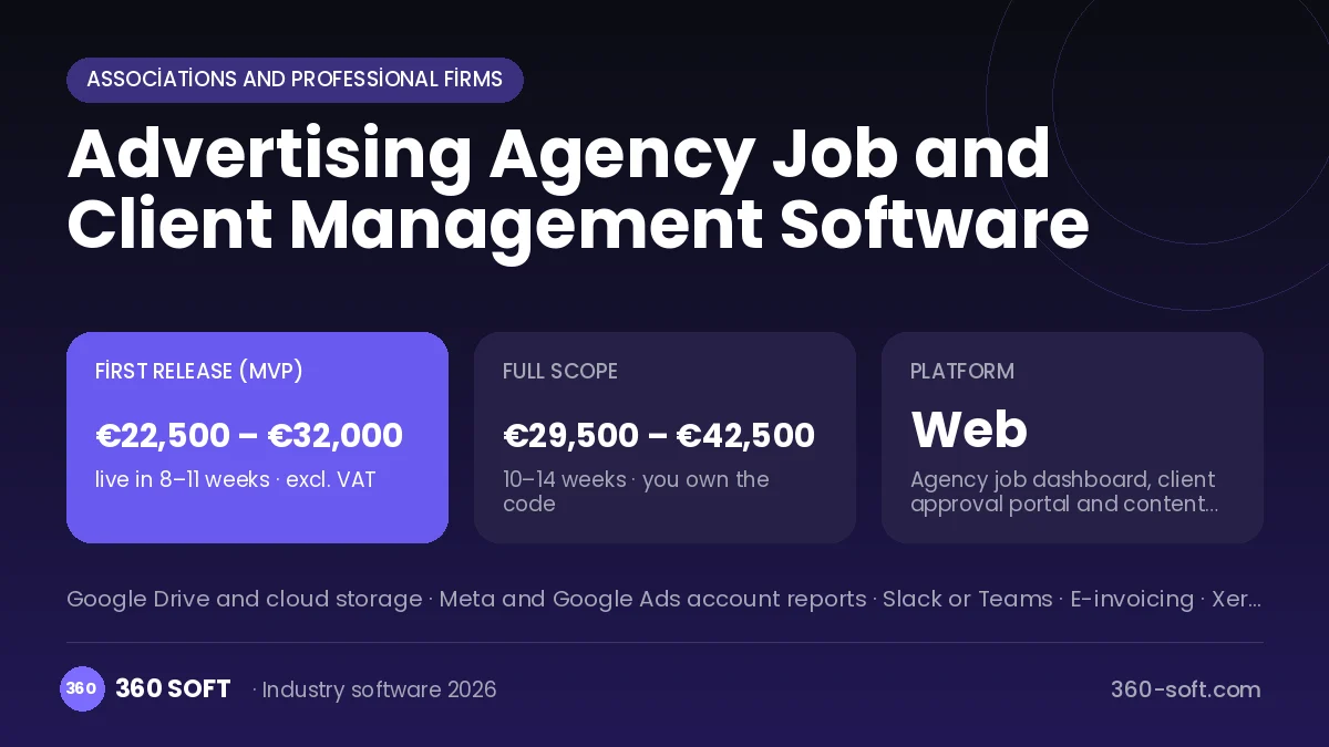 Advertising Agency Job and Client Management Software