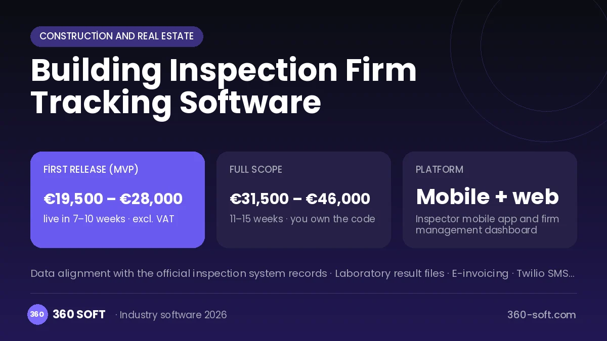 Building Inspection Firm Tracking Software