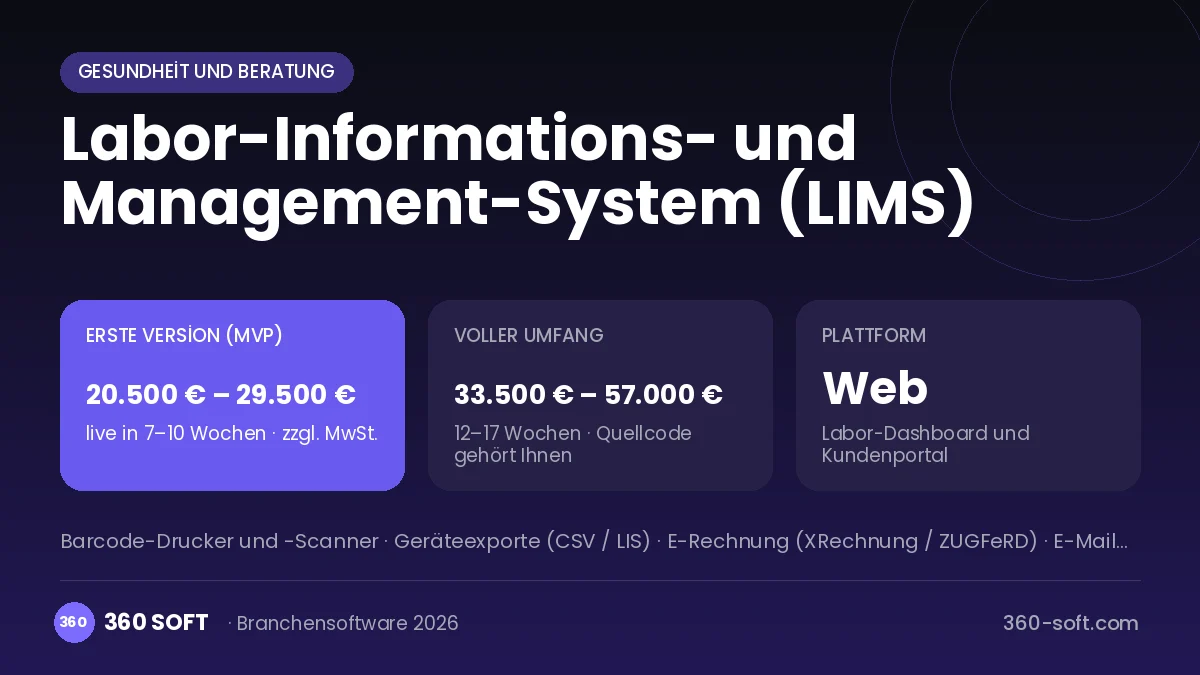 Labor-Informations- und Management-System (LIMS)