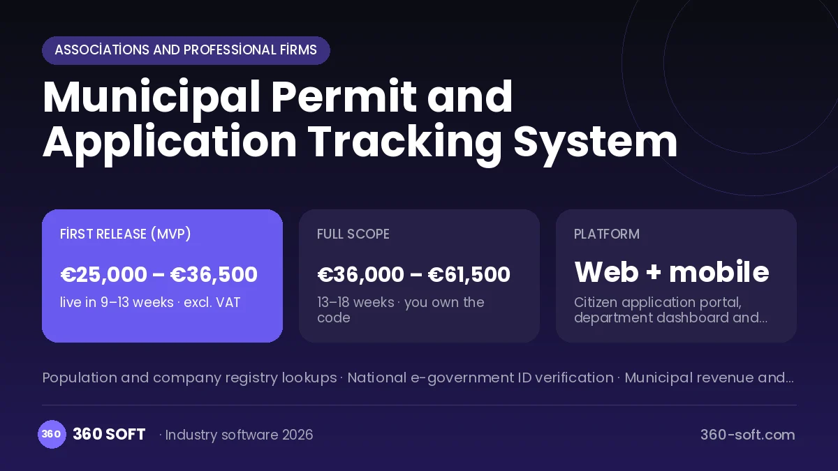 Municipal Permit and Application Tracking System