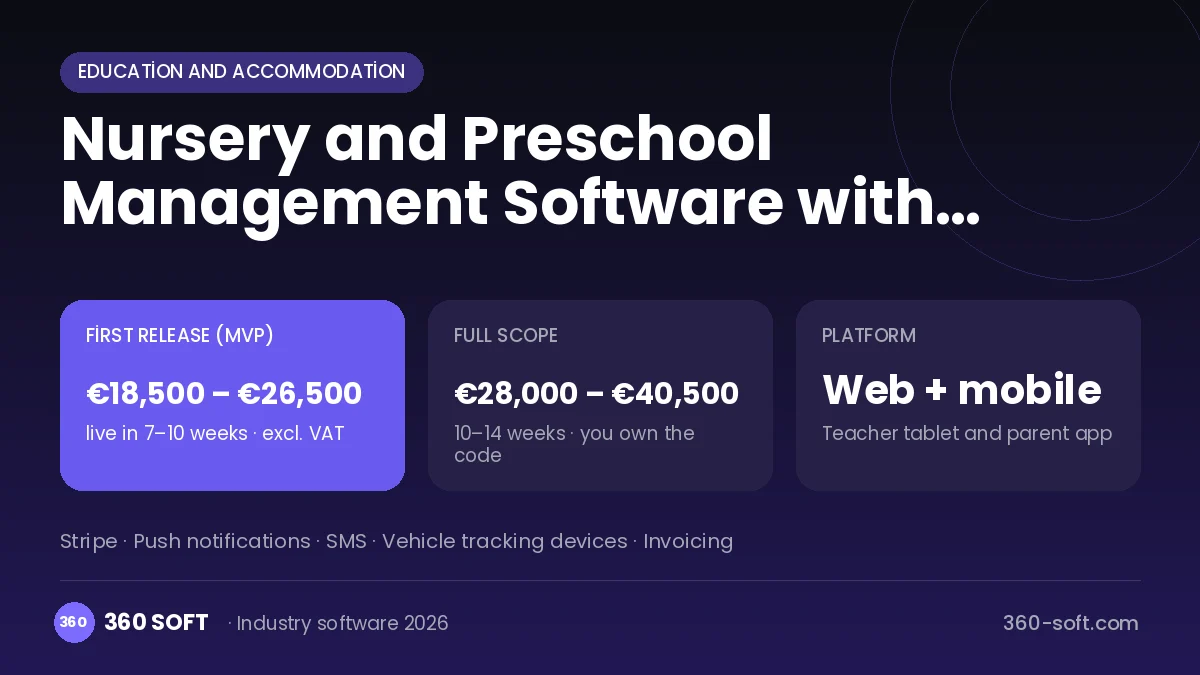Nursery and Preschool Management Software with Parent App