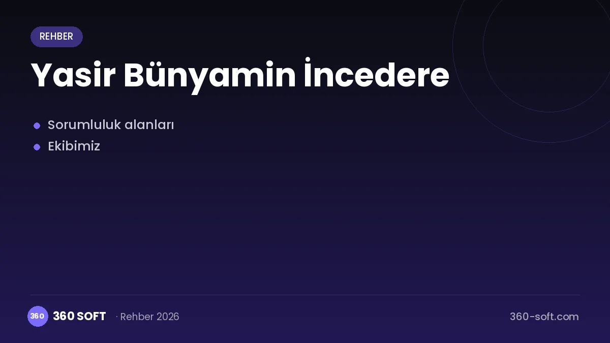 Yasir Bünyamin İncedere