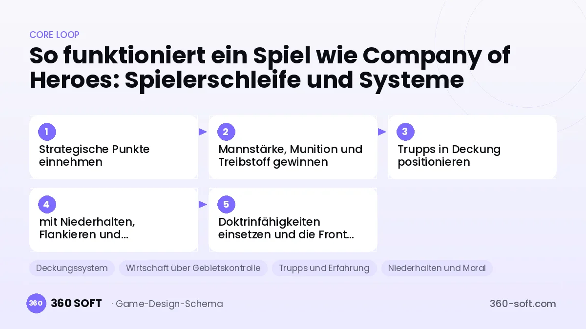 Systeme für ein Spiel wie Company of Heroes