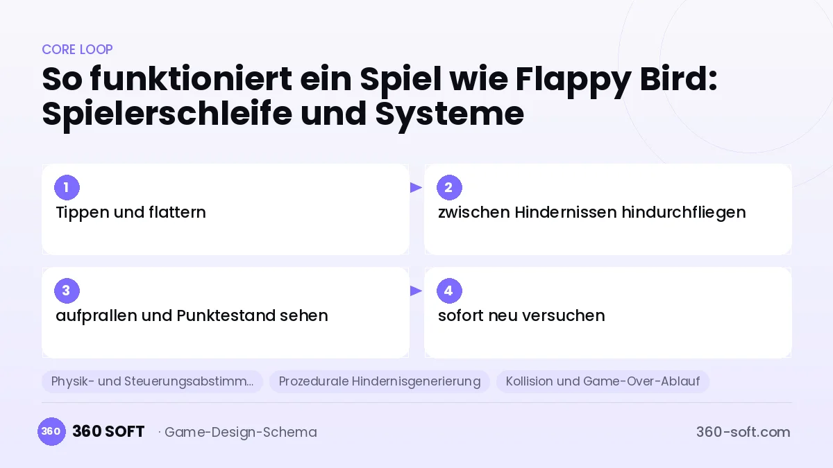 Systeme für ein Spiel wie Flappy Bird