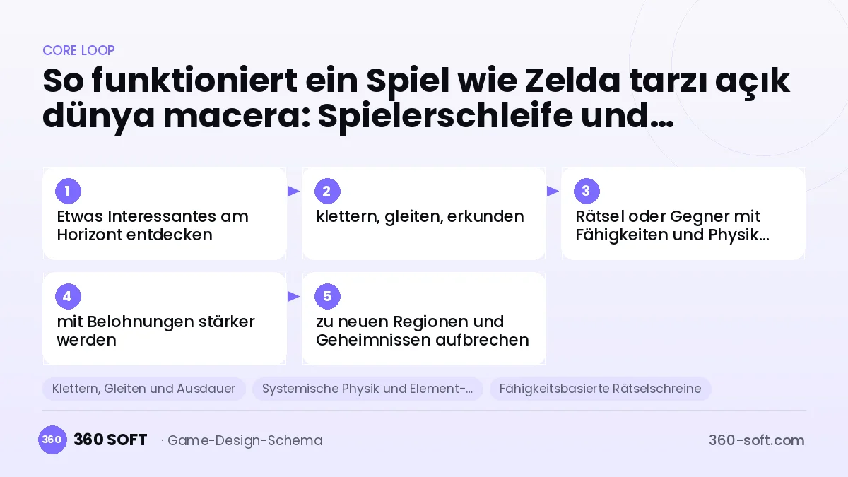Systeme für ein Spiel wie Zelda tarzı açık dünya macera